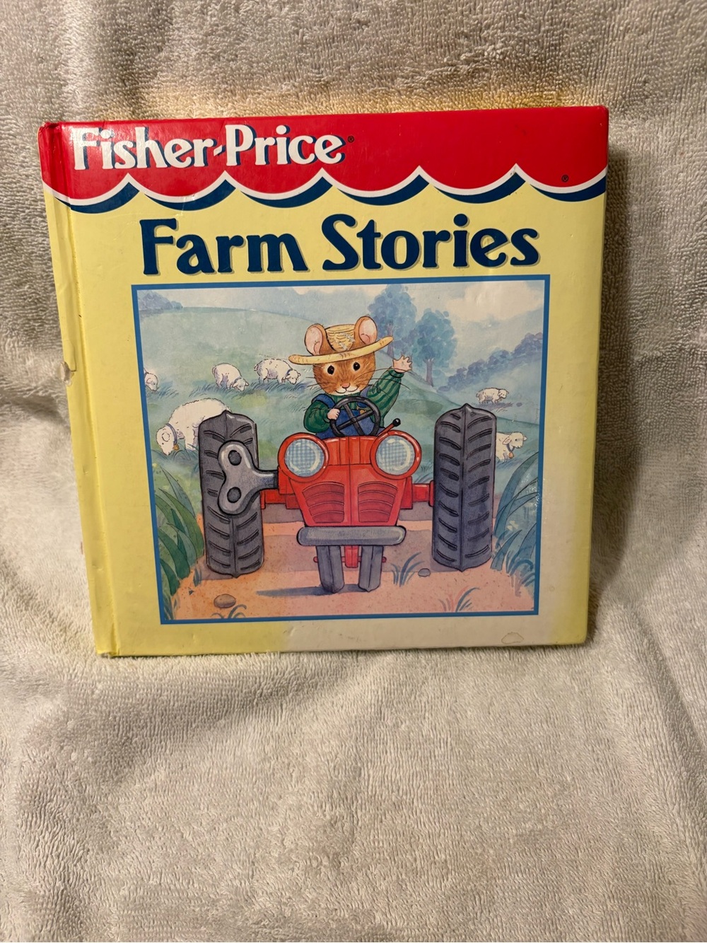 Fisher-Price Farm Stories Board Book - Yellow, Red & Blue